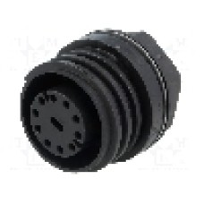 Conector circular, mama, 10 pini, BULGIN - PX0931/10/S