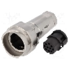 Conector circular, mama, 10 pini, BULGIN - PXM7011/10S/CR/0911/SN