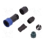 Conector circular, mama, 10 pini, BULGIN - PXP4010/10S/4045