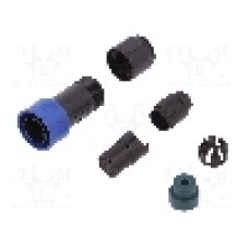 Conector circular, mama, 10 pini, BULGIN - PXP4010/10S/4045