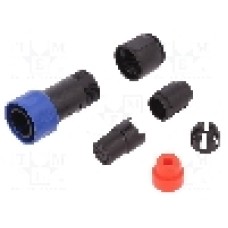 Conector circular, mama, 10 pini, BULGIN - PXP4010/10S/4550