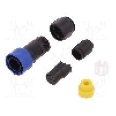 Conector circular, mama, 10 pini, BULGIN - PXP4010/10S/5055