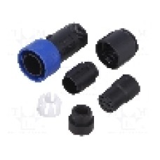 Conector circular, mama, 10 pini, BULGIN - PXP4010/10S/6570