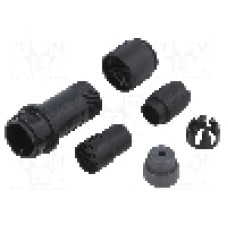 Conector circular, mama, 10 pini, BULGIN - PXP4011/10S/3540