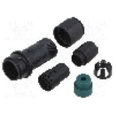 Conector circular, mama, 10 pini, BULGIN - PXP4011/10S/4045