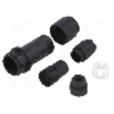 Conector circular, mama, 10 pini, BULGIN - PXP4011/10S/6570