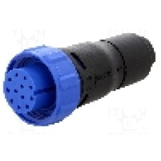 Conector circular, mama, 12 pini, BULGIN - PX0410/12S/6570