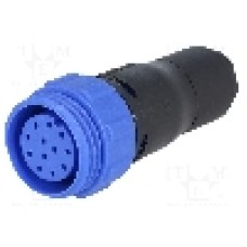 Conector circular, mama, 12 pini, BULGIN - PX0411/12S/6065