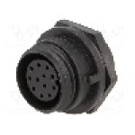 Conector circular, mama, 12 pini, BULGIN - PX0412/12S