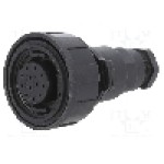 Conector circular, mama, 12 pini, BULGIN - PX0794/S