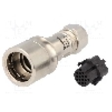 Conector circular, mama, 16 pini, BULGIN - PXM6010/16S/CR/0910