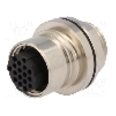 Conector circular, mama, 16 pini, BULGIN - PXM6012/16S/CR