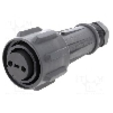 Conector circular, mama, 2 pini, BULGIN - EXP-0911/02/S