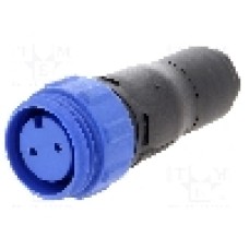 Conector circular, mama, 2 pini, BULGIN - PX0411/02S/4550