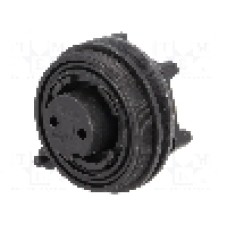Conector circular, mama, 2 pini, BULGIN - PX0735/S
