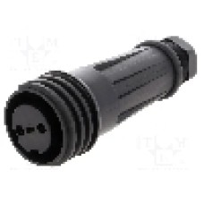 Conector circular, mama, 2 pini, BULGIN - PX0921/02/S