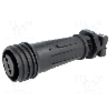 Conector circular, mama, 2 pini, BULGIN - PXA921/02/S