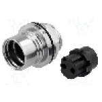 Conector circular, mama, 2 pini, BULGIN - PXM6012/02S/CR