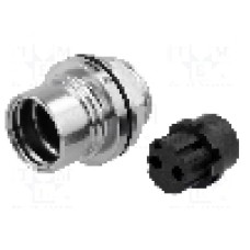 Conector circular, mama, 2 pini, BULGIN - PXM6012/02S/CR