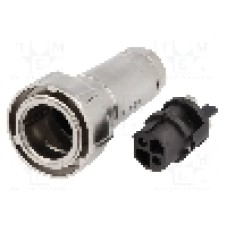 Conector circular, mama, 2 pini, BULGIN - PXM7010/02S/ST/1113/SN