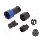 Conector circular, mama, 2 pini, BULGIN - PXP4010/02S/3540