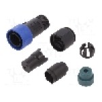 Conector circular, mama, 2 pini, BULGIN - PXP4010/02S/4045