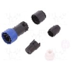 Conector circular, mama, 2 pini, BULGIN - PXP4010/02S/6065