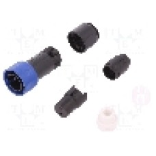 Conector circular, mama, 2 pini, BULGIN - PXP4010/02S/6065