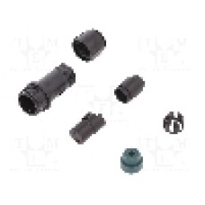 Conector circular, mama, 2 pini, BULGIN - PXP4011/02S/4045