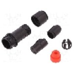 Conector circular, mama, 2 pini, BULGIN - PXP4011/02S/4550