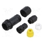 Conector circular, mama, 2 pini, BULGIN - PXP4011/02S/5055