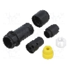 Conector circular, mama, 2 pini, BULGIN - PXP4011/02S/5055