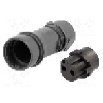 Conector circular, mama, 2 pini, BULGIN - PXP6011/02S/CR/0507 Conector circular, mama, 2 pini, BULGIN - PXP6011/02S/CR/0507