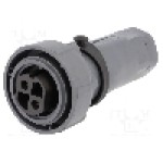 Conector circular, mama, 2 pini, BULGIN - PXP7010/02S/ST/1113