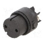 Conector circular, mama, 2 pini, BULGIN - SA3319