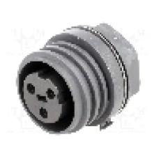 Conector circular, mama, 3 pini, BULGIN - EXP-0931/03/S