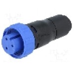 Conector circular, mama, 3 pini, BULGIN - PX0410/03S/4550