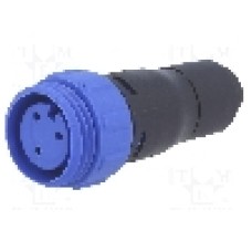 Conector circular, mama, 3 pini, BULGIN - PX0411/03S/4550