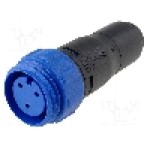 Conector circular, mama, 3 pini, BULGIN - PX0411/03S/5560