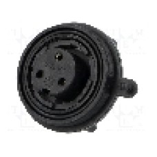 Conector circular, mama, 3 pini, BULGIN - PX0730/S