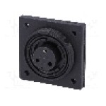 Conector circular, mama, 3 pini, BULGIN - PX0765/S