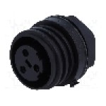 Conector circular, mama, 3 pini, BULGIN - PX0931/03/S