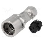 Conector circular, mama, 3 pini, BULGIN - PXM6010/03S/ST/0507 Conector circular, mama, 3 pini, BULGIN - PXM6010/03S/ST/0507