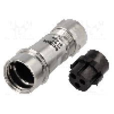 Conector circular, mama, 3 pini, BULGIN - PXM6011/03S/CR/0507