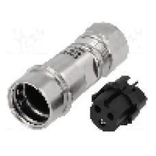 Conector circular, mama, 3 pini, BULGIN - PXM6011/03S/ST/0507