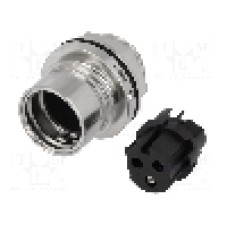 Conector circular, mama, 3 pini, BULGIN - PXM6012/03S/ST