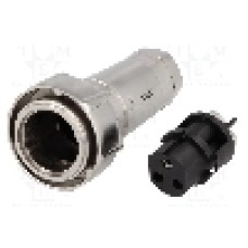 Conector circular, mama, 3 pini, BULGIN - PXM7010/03S/ST/1315/SN