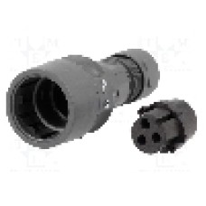 Conector circular, mama, 3 pini, BULGIN - PXP6010/03S/CR/0507