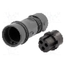 Conector circular, mama, 3 pini, BULGIN - PXP6011/03S/CR/0507