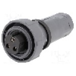 Conector circular, mama, 3 pini, BULGIN - PXP7010/03S/ST/1315